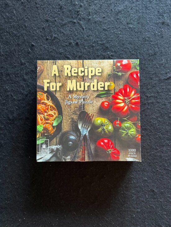 BePuzzle Other - ‘A Recipe For Murder’ Mystery Jigsaw 1,000 Piece Puzzle*
